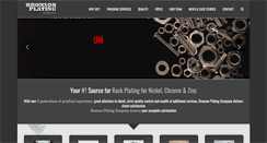 Desktop Screenshot of bronsonplating.com